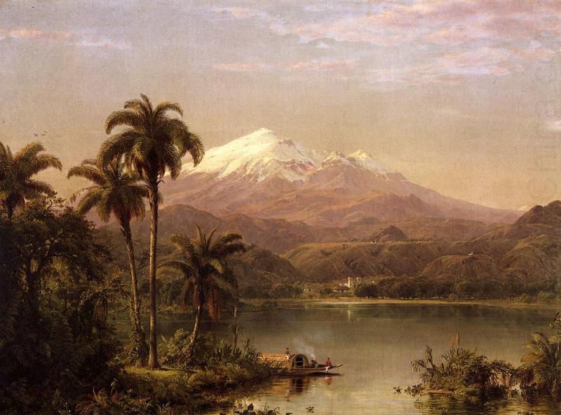 Frederic Edwin Church Tamaca Palms china oil painting image